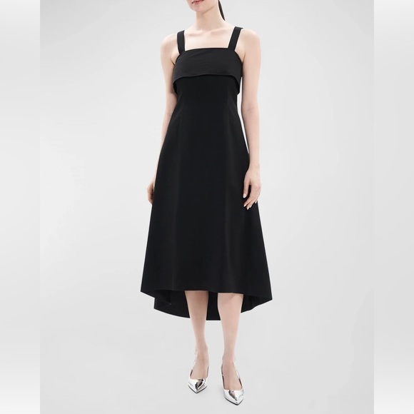 Theory midi maxi dress in black new without tag - Picture 6 of 7